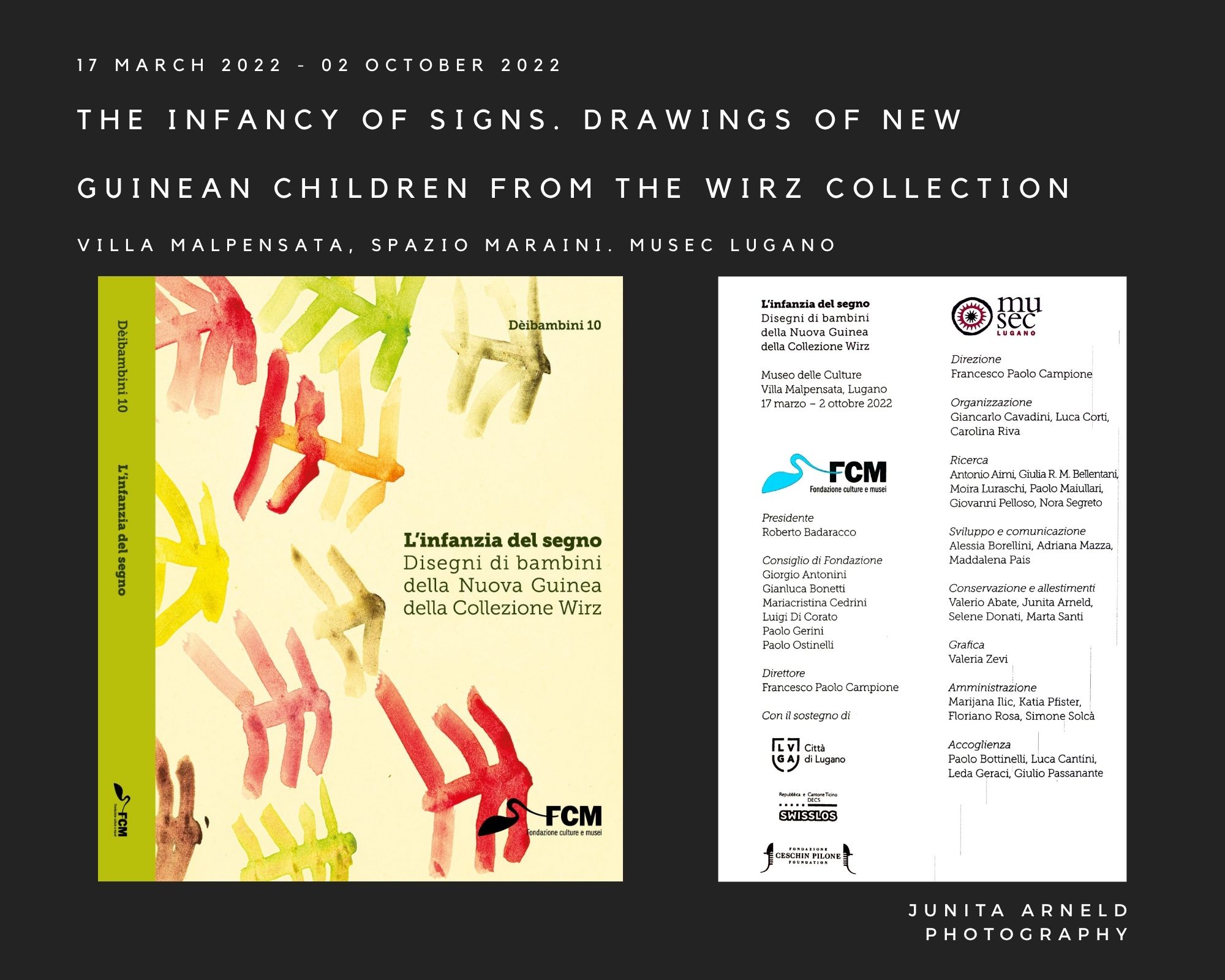 Cover — The Infancy of Signs. Drawings of New Guinean Children from the Wirz Collection